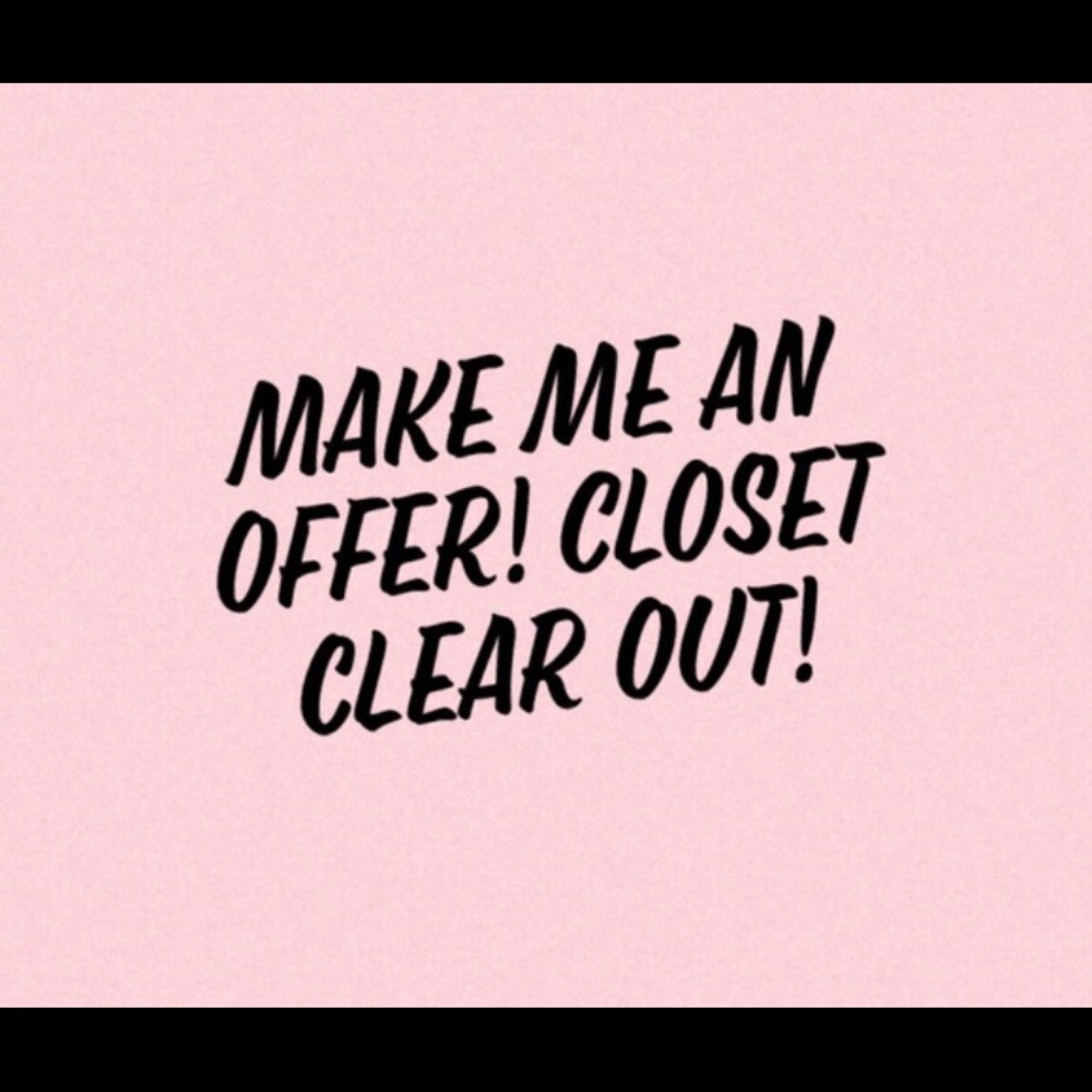 ACCEPTING ALL REASONABLE OFFERs